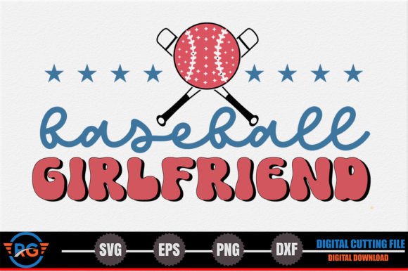 Baseball Girlfriend – Retro Baseball SVG