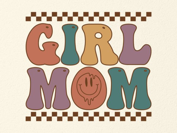 GIRL MOM SVG DESIGN