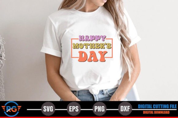 Happy Mother's Day – Retro SVG