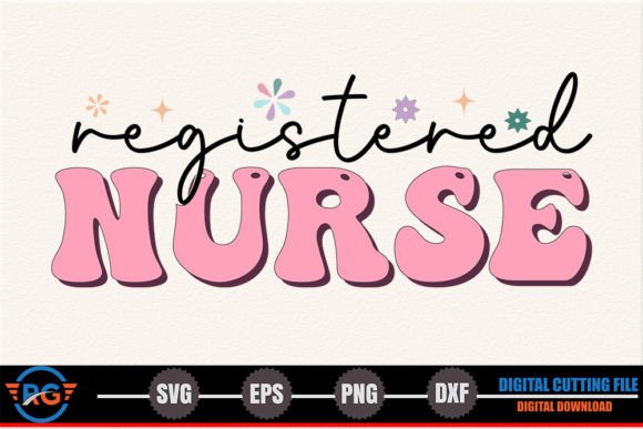 Registered Nurse – Retro Nurse SVG Graphics and Crafts